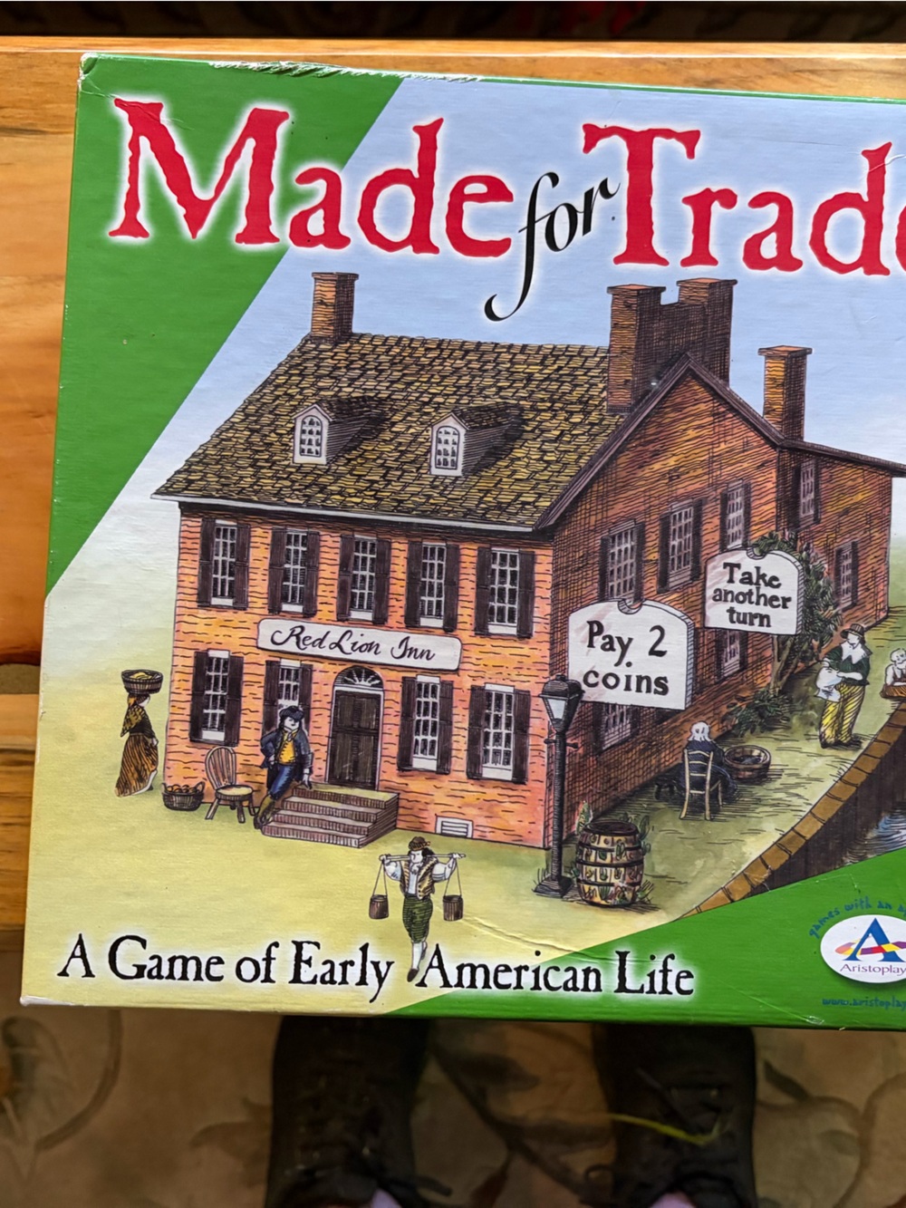 Made for Trade Board Game - Green & Red Box Art